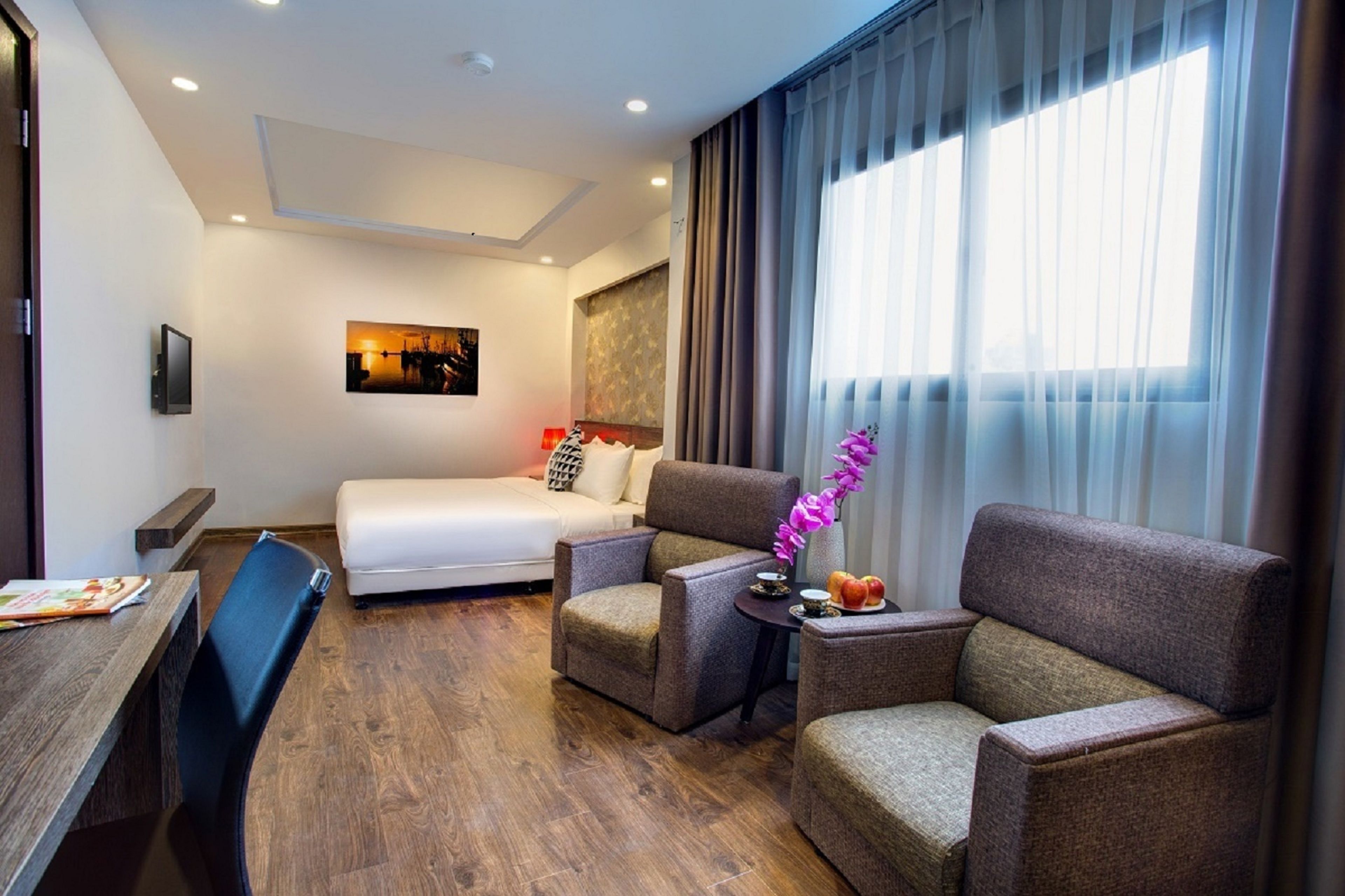 superior double room | 1 bedroom, premium bedding, pillow-top beds, minibar