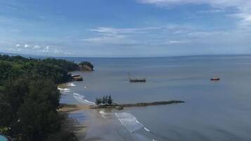 Family Apartment, 3 Bedrooms, Partial Sea View | Balcony view