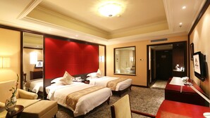 Phòng 2 giường đơn Executive | Minibar, két bảo mật tại phòng, bàn, màn/rèm cản sáng