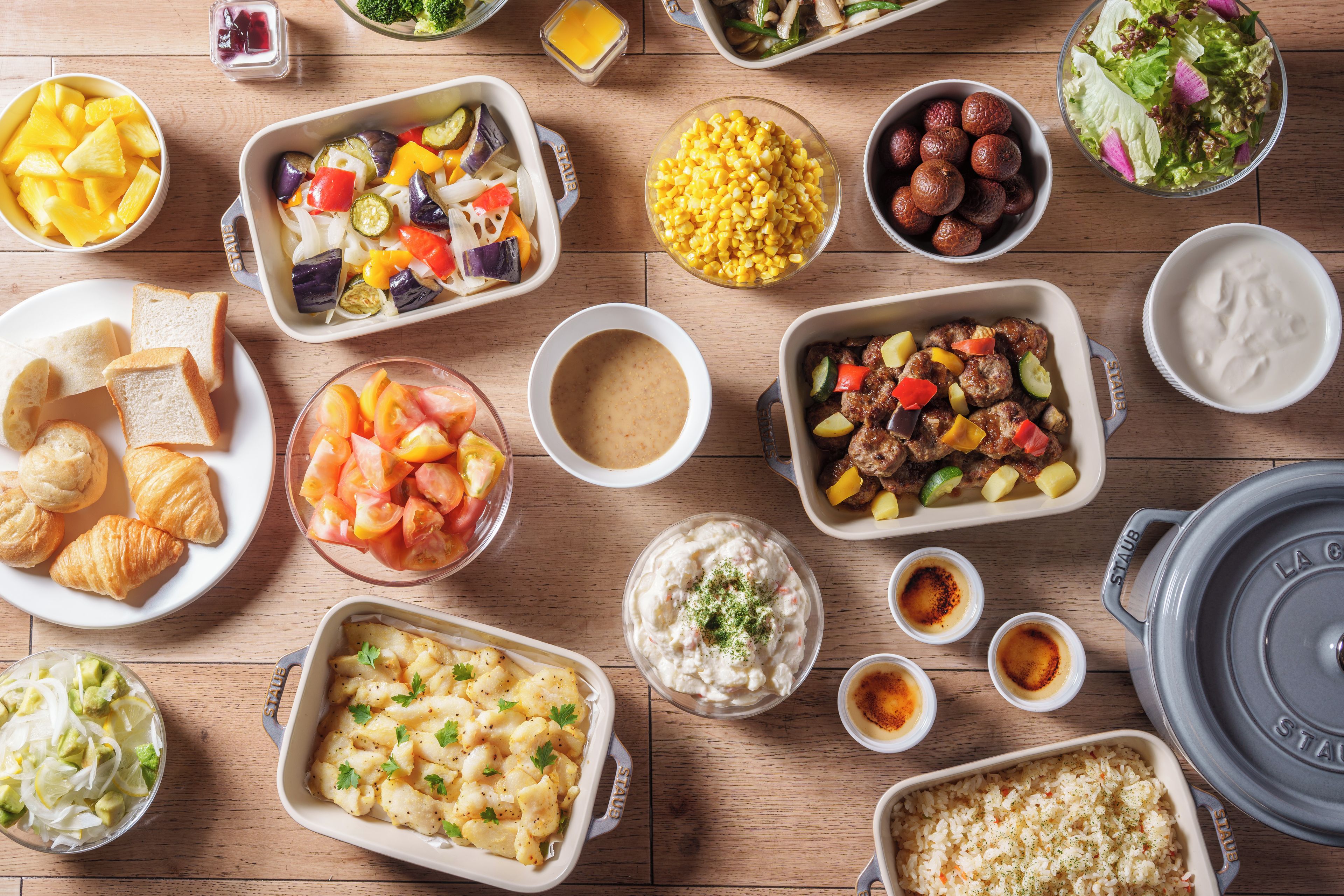 Breakfast buffet
