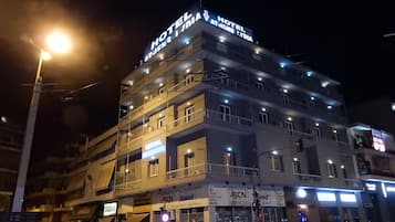Front of property – evening/night