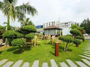 Overnattingsstedets uteområder