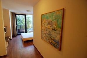 设计公寓, 1 间卧室 | 起居区 | 液晶电视