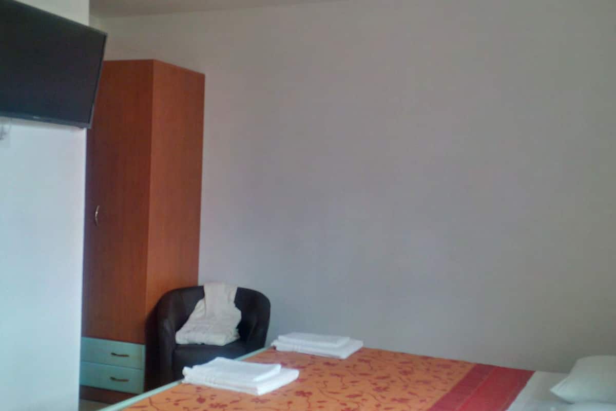 double or twin room | premium bedding, in-room safe, desk, free cots/infant beds