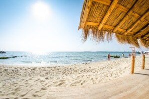 Accommodatie ligt op het strand