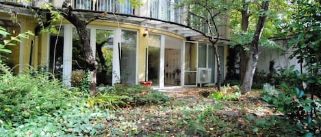 Façade de l’hébergement