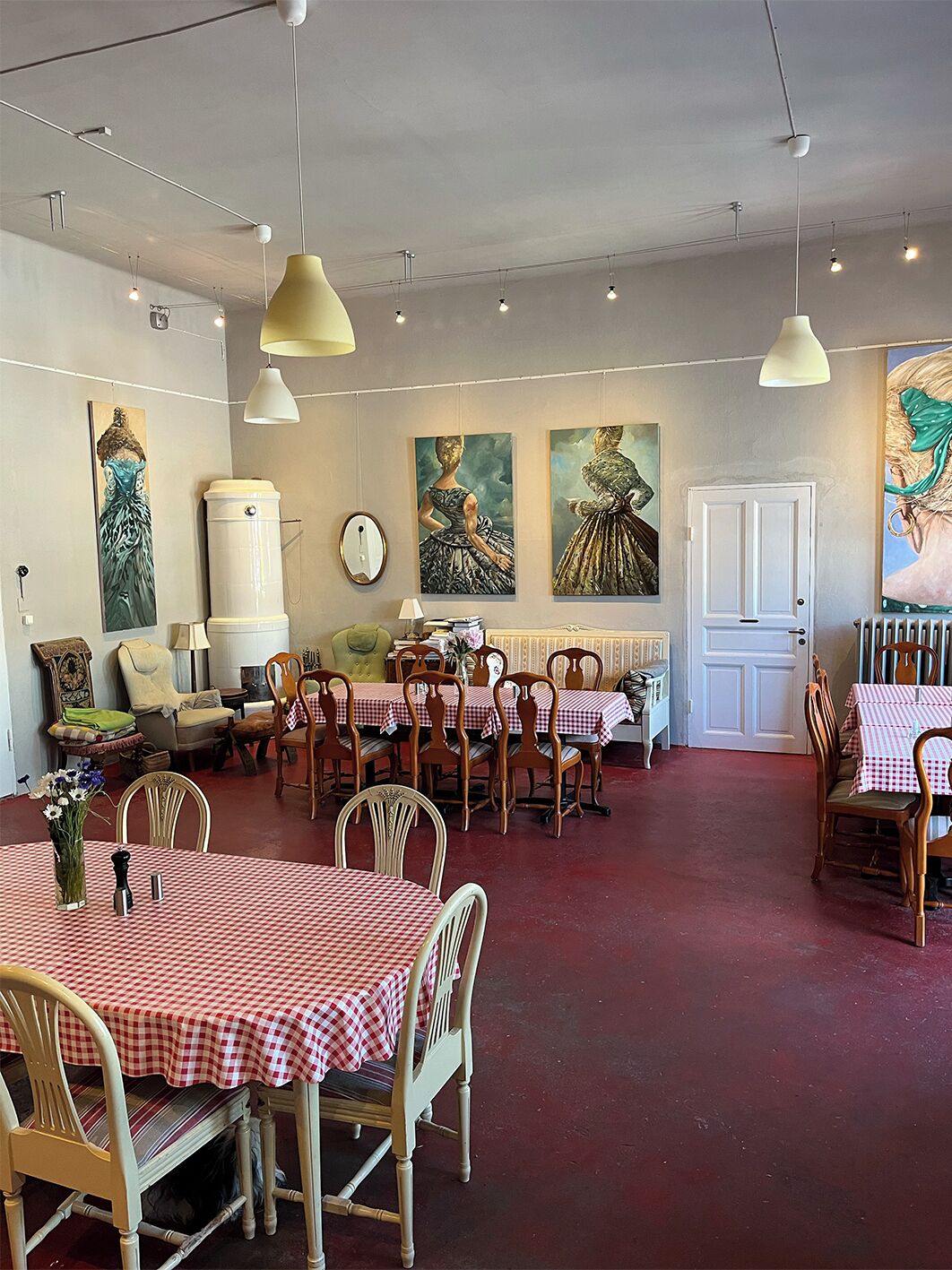 breakfast and dinner served, local and international cuisine