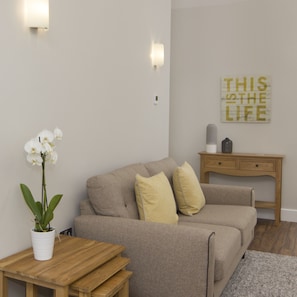 Appartement Affaires, 1 chambre | Coin séjour | Télévision à écran plat, lecteur de DVD