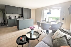 Apartamento, varias camas, no fumadores (Merret-Lassen-Hof 3) | Zona de estar | Una televisión de pantalla plana