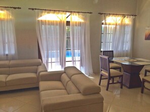 Villa, 2 Bedrooms | 1 bedroom, in-room safe, iron/ironing board, free WiFi