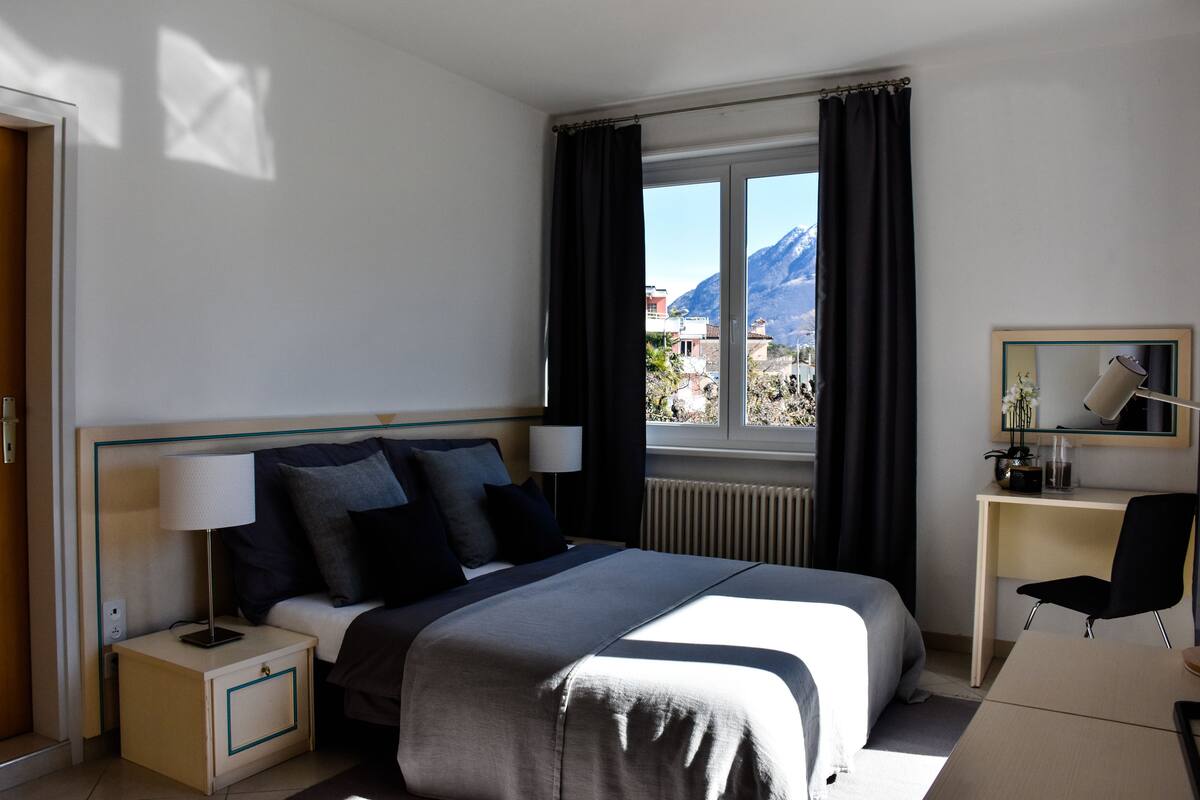 Double Room, Balcony | Premium bedding, minibar, in-room safe, desk