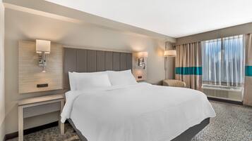 Premium bedding, desk, iron/ironing board, cribs (free)
