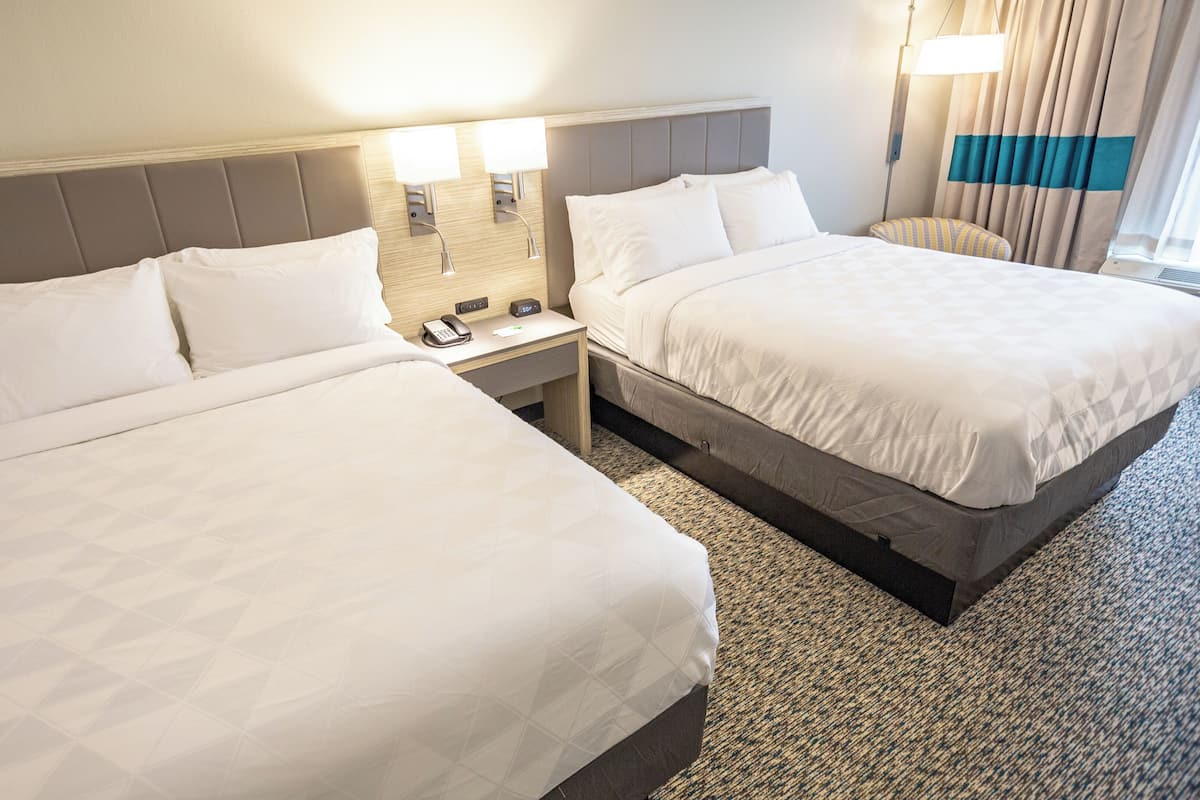 1 bedroom, premium bedding, desk, iron/ironing board