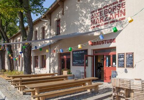 Blick von der Unterkunft