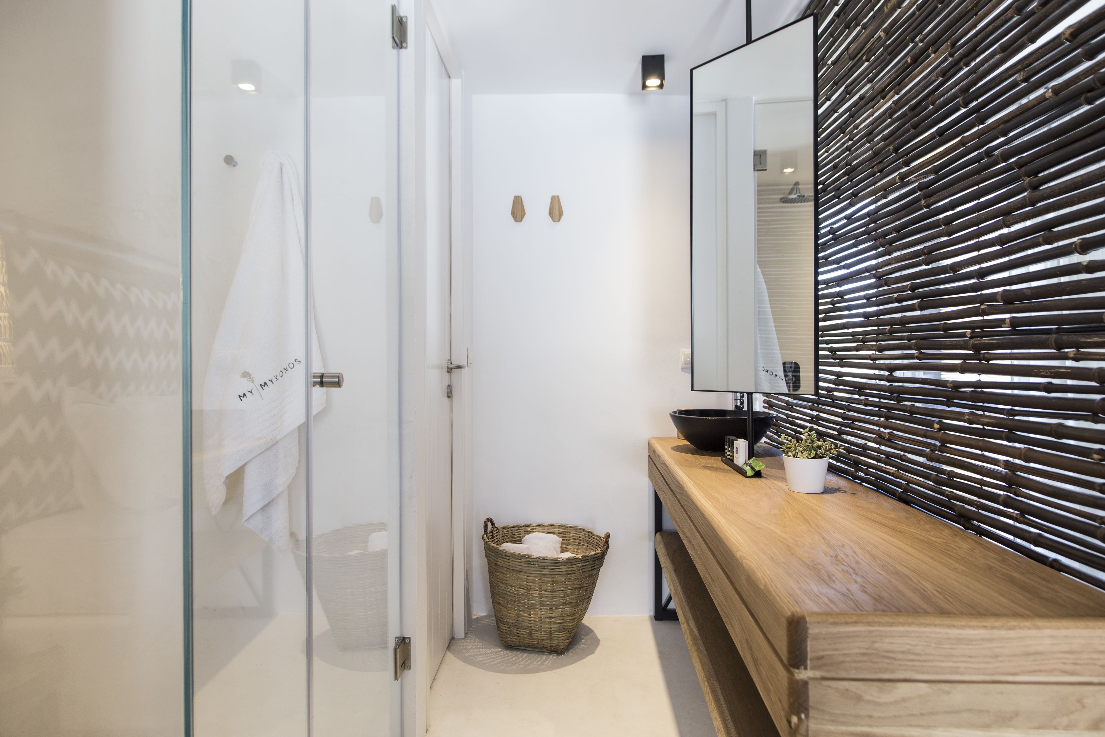 superior room | bathroom | shower, designer toiletries, hair dryer, bathrobes