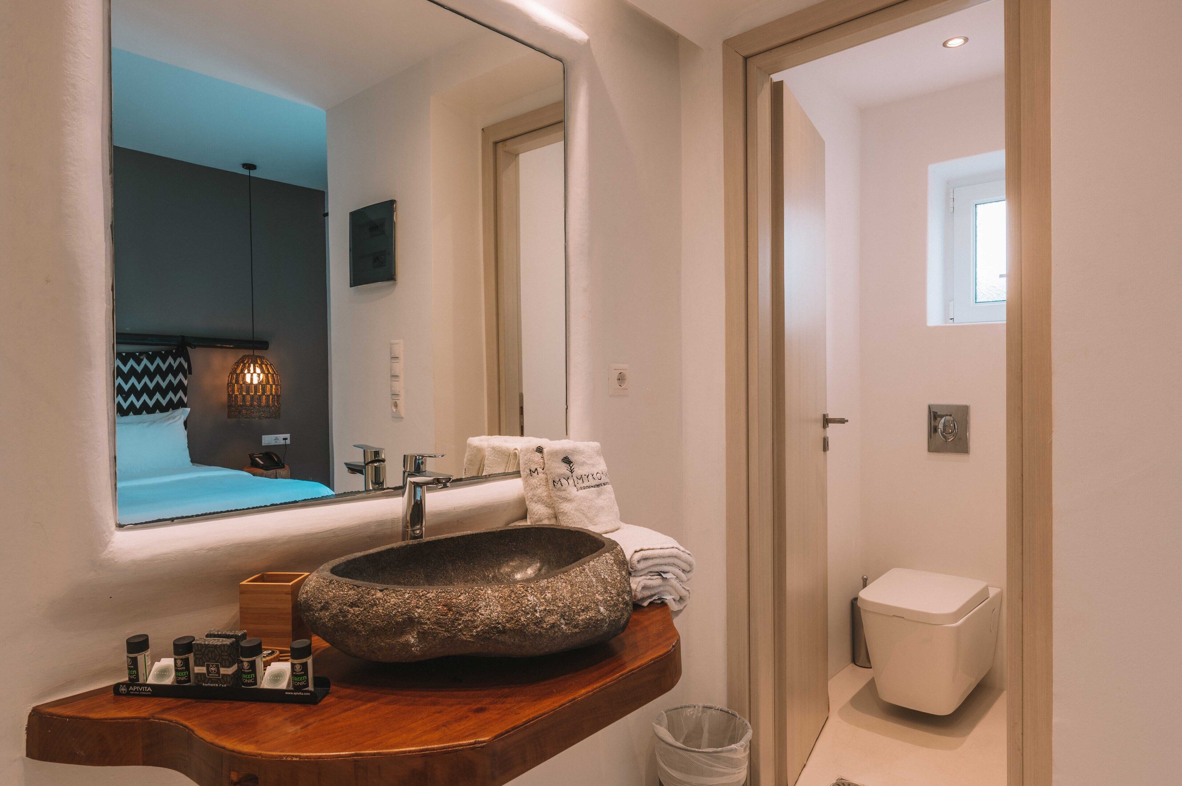 classic room | bathroom | shower, designer toiletries, hair dryer, bathrobes
