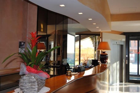 Réception. Hotel Ristorante Gama