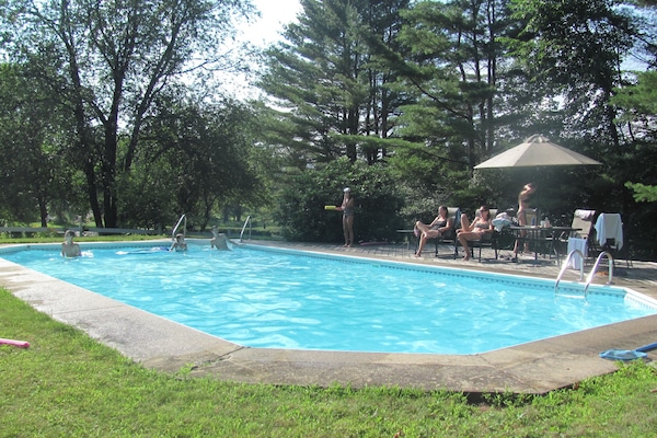 Seasonal outdoor pool