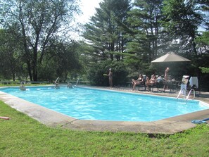 Seasonal outdoor pool