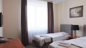 Chambre avec lits jumeaux