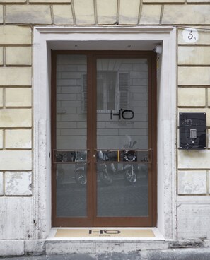 Façade de l’hébergement