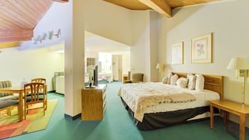 Zimmer, 1 King-Bett, Nichtraucher, Whirlpool | Zimmersafe, Schreibtisch, Bügeleisen/Bügelbrett, kostenloses WLAN