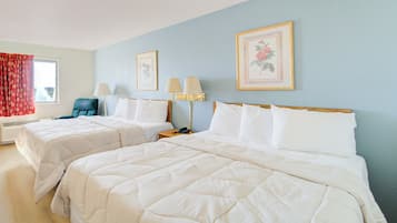 Room, 2 Queen Beds, Non Smoking | In-room safe, desk, iron/ironing board, free WiFi