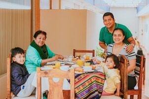 Desayuno completo incluido todos los días 