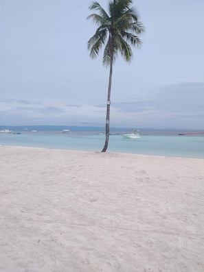 On the beach