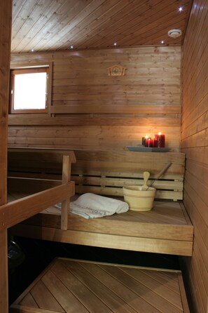 Sauna - Vuokatin Aateli Villas (Sotkamo)