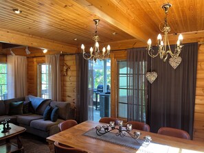 Living area - Vuokatin Aateli Villas (Sotkamo)