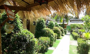 Vue sur le jardin