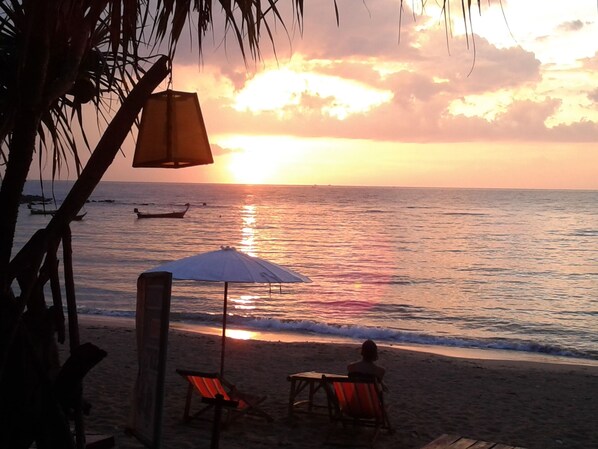 Vista a la playa o al mar