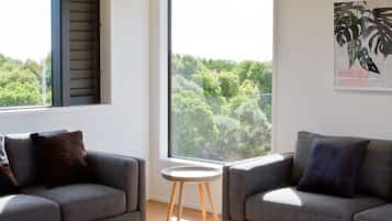 Luxury Villa, 1 Bedroom, Sea View | Living area