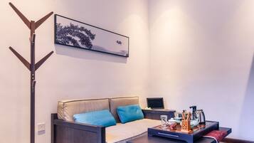 Standaard suite | 1 slaapkamer, luxe beddengoed, een bureau, verduisterende gordijnen