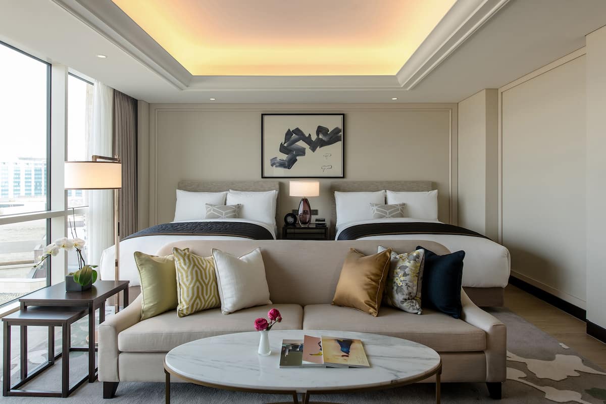 1 habitación y ropa de cama de alta calidad