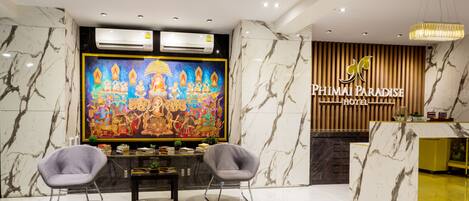 Sala de estar en el lobby