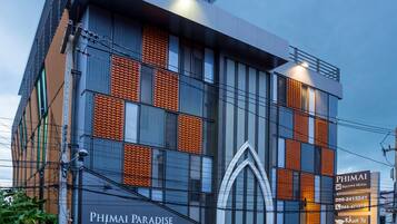 Façade de lâhĂ©bergement