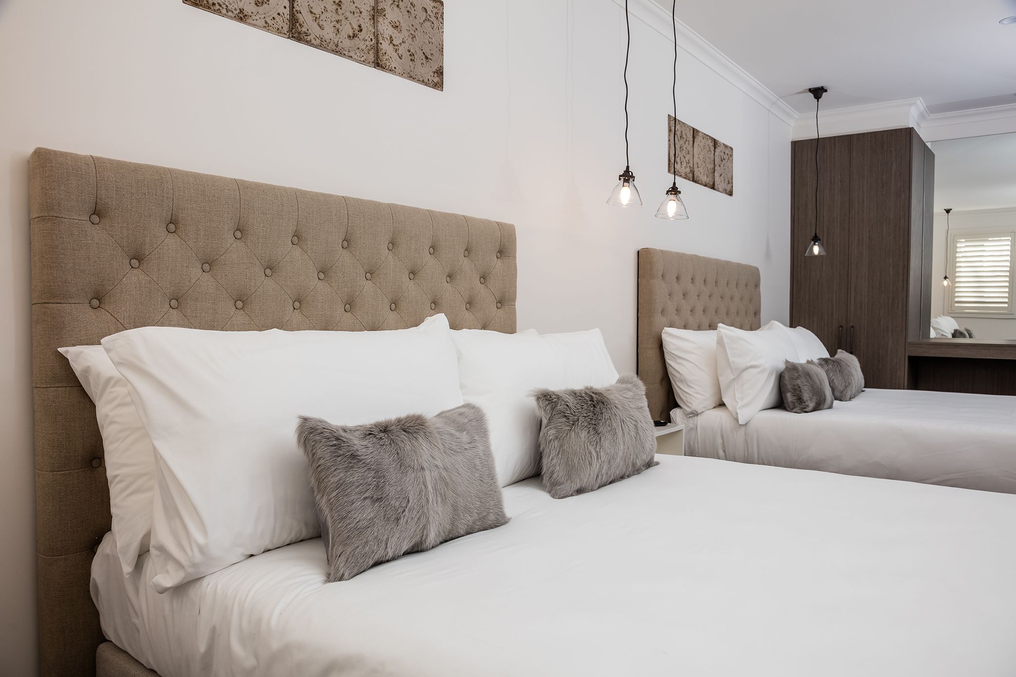 studio apartment twin queen | minibar, desk, iron/ironing board, free cots/infant beds