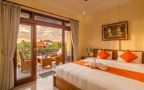 Superior-huone | Työpöytä, ilmainen Wi-Fi, vuodevaatteet