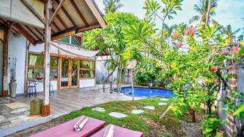 Villa, 1 chambre, piscine privée | Terrasse/Patio