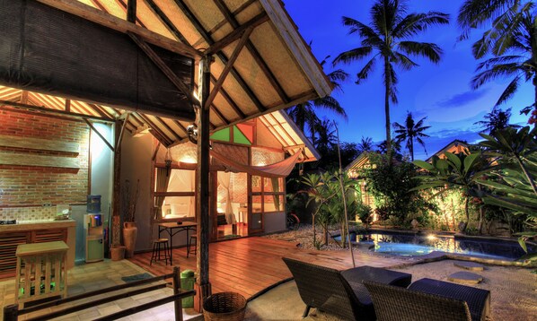Villa, 1 Bedroom, Private Pool | Terrace/patio - Villa Samalama Gili Air (Gili Air)