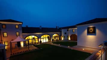Front of property - evening/night