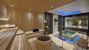 Couples treatment room(s), sauna, steam room, Turkish bath/hammam - Samsara Ubud (Payangan)
