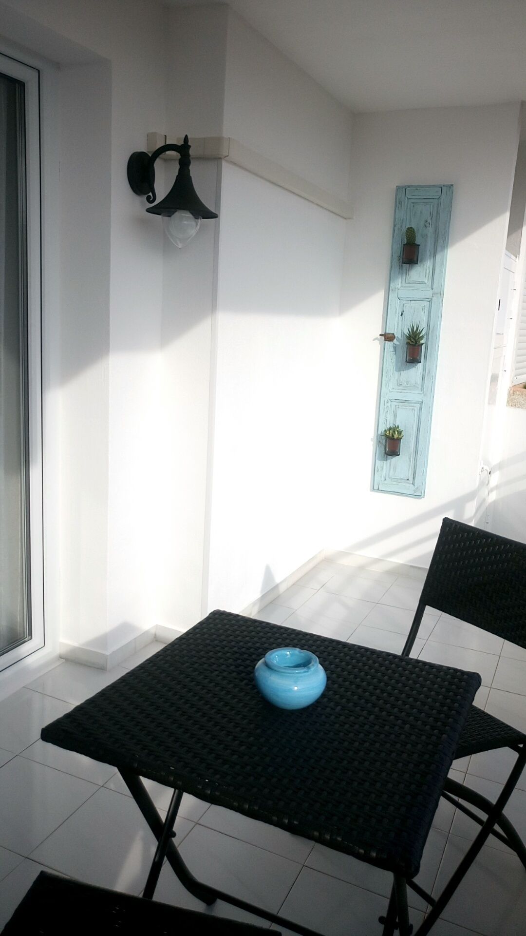 studio, pool view | terrace/patio