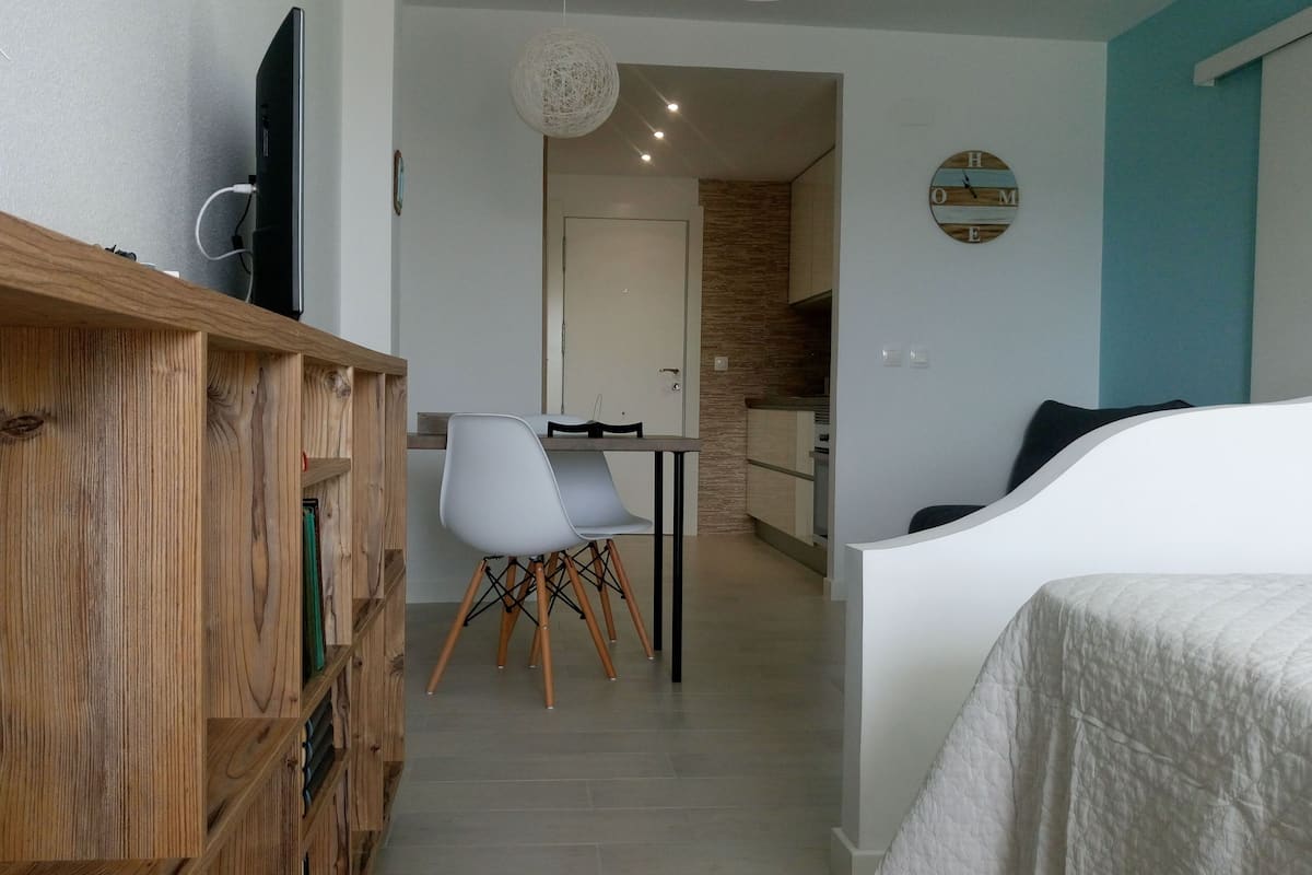 studio, pool view | individually decorated, iron/ironing board, free cots/infant beds