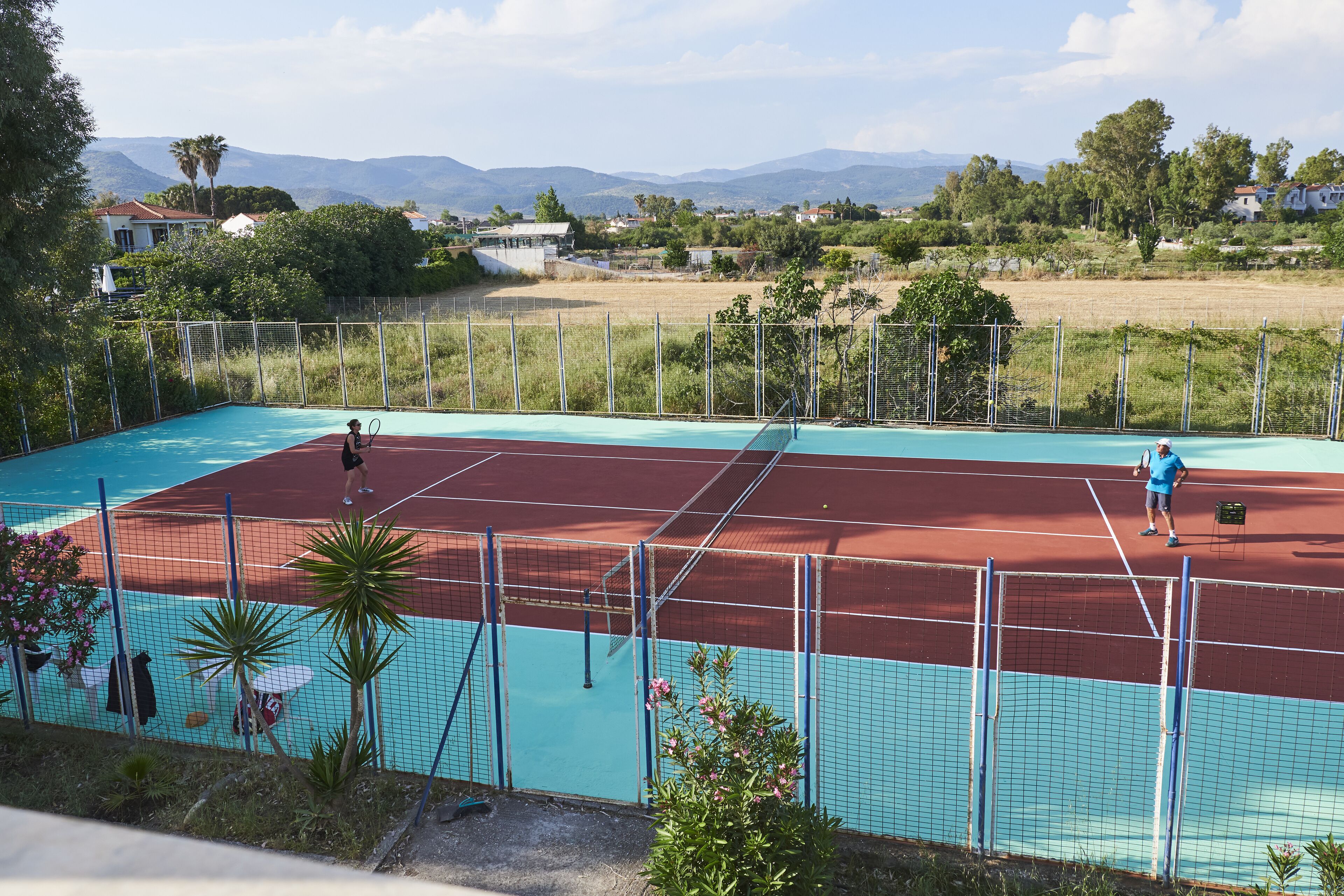 tennis court