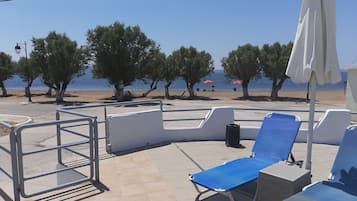 On the beach
