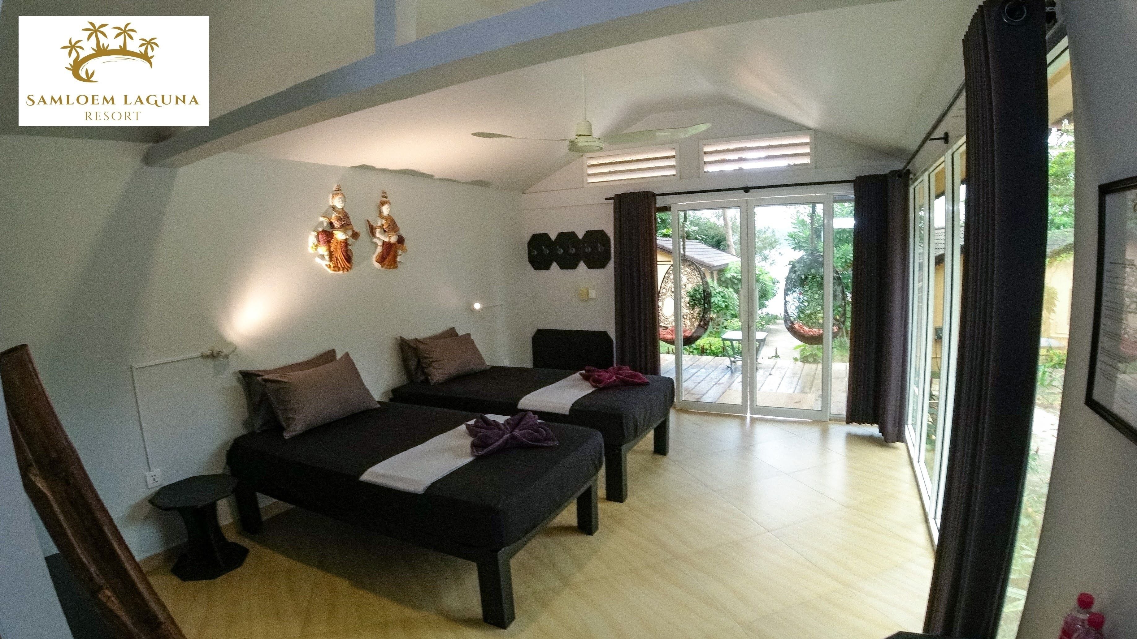 Villa Comfort, 2 letti singoli, vista mare | Tende oscuranti, Wi-Fi gratuito, lenzuola