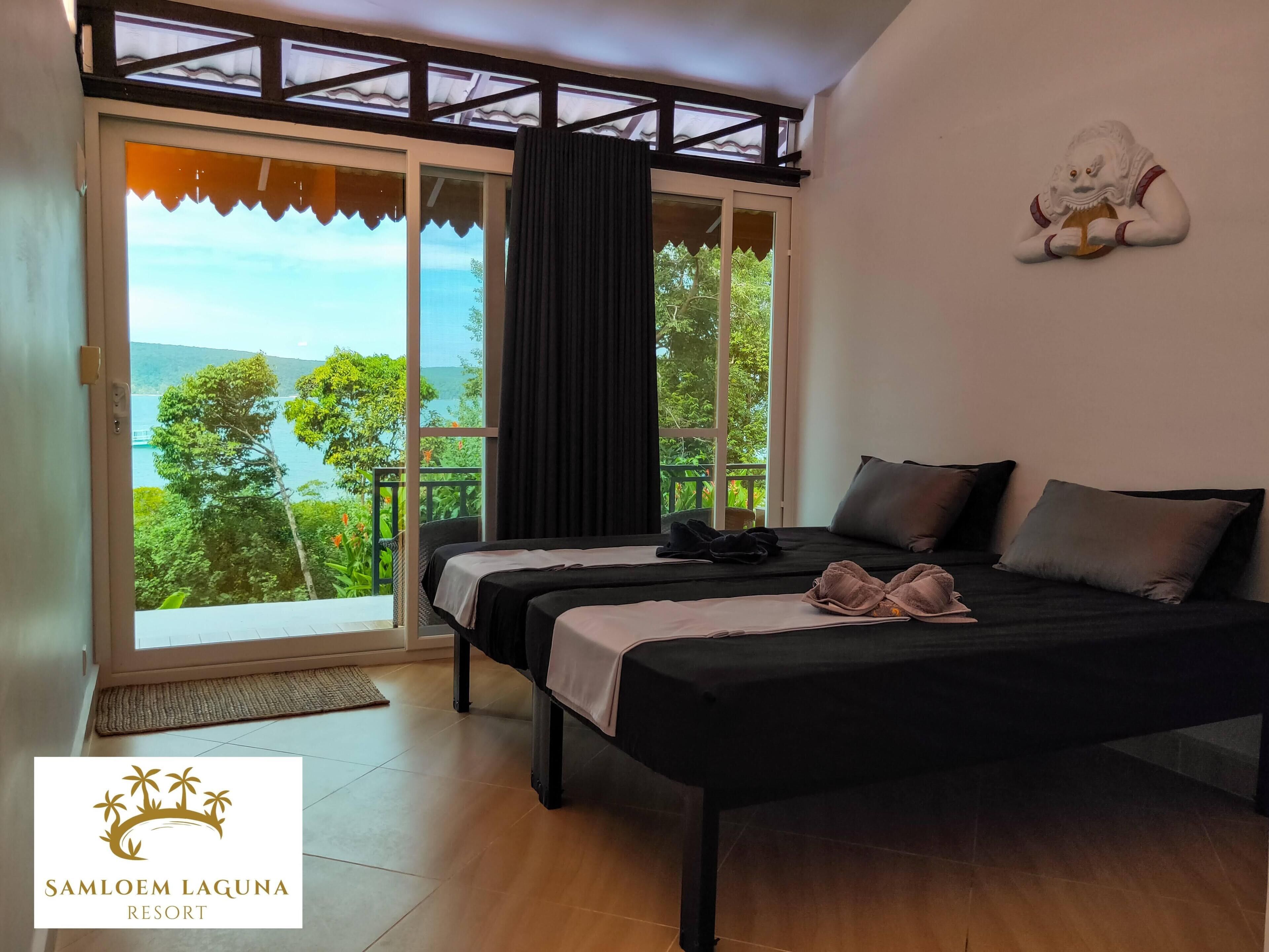 Camera Standard con letto matrimoniale o 2 letti singoli, vista mare | Tende oscuranti, Wi-Fi gratuito, lenzuola